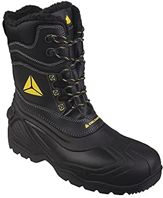 Delta Plus ESKIMSHNO38 Canadian Safety Boots, 45, Black, 5