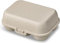 Koziol EGGS TO GO MINI Eierbox für 6 Eier | Transportbox, Aufbewahrungsbox | biozirkulärer Kunststoff, stapelbar, spülmaschinengeeignet | Küche, Haushalt, Camping (nature desert sand)