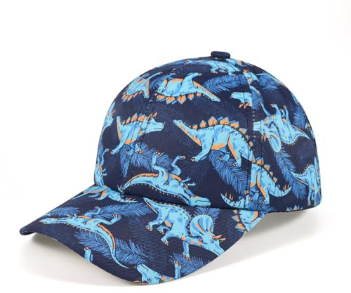 QKURT Cappellino da Baseball per Bambini, Cappellino Sportivo con Visiera, Cappelli da Pescatore, Cappelli da Gioco all'aperto, Cappellini da Spiaggia a Tesa Larga per Bambini dai 2 agli 8 Anni