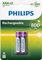Philips R03B2A80 Batterie rechargeable 800mAh AAA 2 pièces