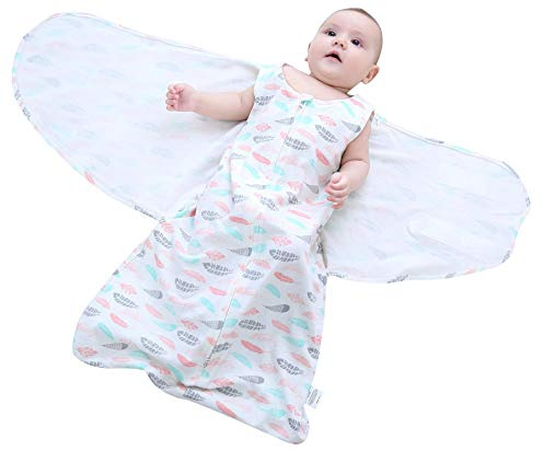 OuYun Newborn Infant Baby Swaddle Wrap Sack Receiving Blanket,2-6 Months