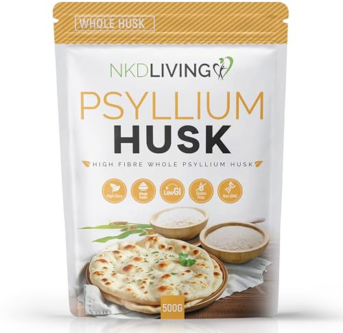 NKD Living Whole Psyllium husks (500g)