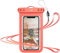 YOSH Orange Pochette Étanche Smartphone, IPX8 Pochette Etanche pour iPhone 16 15 14 13 Pro XS XR X SE, Samsung S24 S23 S22 A14 A23 A33, Xiaomi, Protection Telephone Eau Jusqu'à 6,8 Pouces