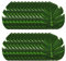 NITAIUN 24 Piezas Hojas de Palma Tropicales Artificiales, Monstera Artificial, Falso Hojas de Monstera para Fiesta Hawaiano, Cumpleaños, Bodas, Mesa Decoraciones, Interior y Exterior (24 Piezas)