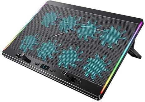 Base Refrigeradora Portatil, Almohadilla de refrigeración for ordenador portátil, ventilador de refrigeración for ordenador portátil for juegos, soporte de refrigeración for ordenador portátil de 12,1