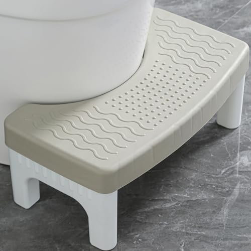 CEWROM Toilettenhocker Erwachsene, Klohocker Klohocker Hocker, WC Hocker zur Verbesserung der Toilettenhaltung, Hilft bei Verstopfung, Hämorrhoiden & Reizdarmsyndrom