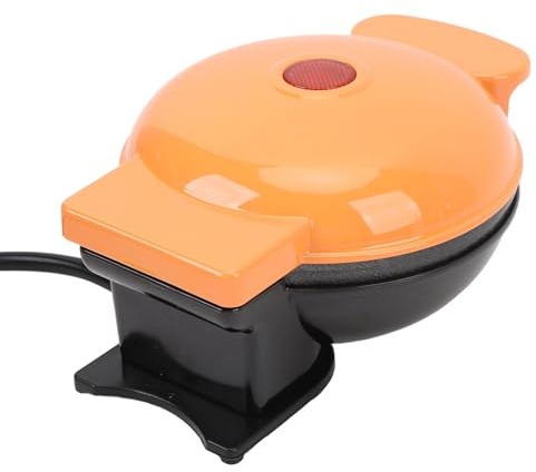Mini máquina para hacer pasteles, calefacción de doble cara, máquina para calentar pasteles con revestimiento antiadherente de grado alimenticio, 350 W, máquina compacta para
