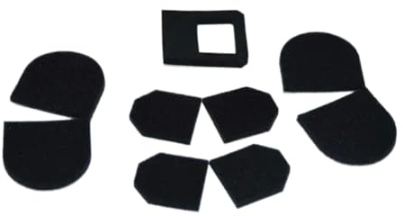 Forgekael Waste Toner Container Seal 10set WX103 Compatible With C224 C284 C308 C364 C368 C454 C554 C458 C558 C658 C220 C221 C258 C280