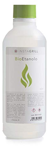 Gel combustibile inodore per barbecue di origine vegetale | Bioetanolo Accendifuoco 500Ml