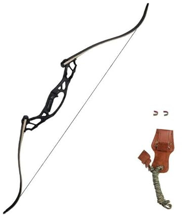 SinoArt 62 Takedown Hunting Recurve Bow Metal Riser 30 35 40 45 50 55 60 65 70 Lbs Right Handed (55 Lbs)