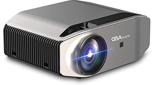 Proiettore Videoproiettore Wifi Bluetooth 8000 Lumen Supporta 4K Full HD 1080P Nativo 340 ANSI Home Theater per iOS, Android, PPT, PS4,5 Oba -PR708 Classe A+++