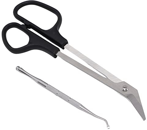 Forbici per unghie dei piedi con manico lungo, tagliaunghie per piedi Lunga durata Acciaio inossidabile Design ergonomico unico Ampia applicazione per anziani per adulti