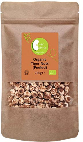 Organic Tiger Nuts (Peeled) - Certified Organic - by Busy Beans Organic (250g)
