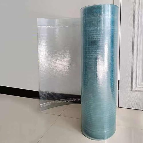 Takplatta i polykarbonat UV-skydd markis glasfiber isolering plast takpanel för växthus och carportar lätt att klippa 1,2 x 4 m (3,94 x 13,1 fot)