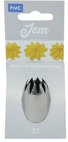 PME Bocchetta Decorativa, Acciaio Inossidabile, Argento