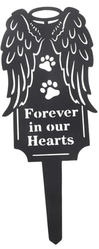 Sosoport Panneau Commémoratif pour Animaux De Compagnie Marqueur De Tombe Personnalisable pour Chien Ou Chat Décoration De Jardin Cimetière Souvenir Et Élégant