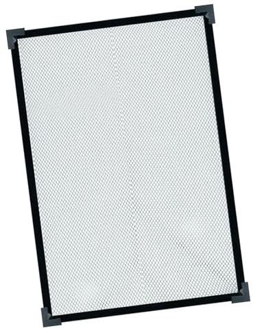 Baoblaze DIY Magnetic Fish Tank Lid Protective Net Fish Tank Lid Cover Replacement Net Anti Jumping Aquarium Screen Clear Mesh Netting Accessory, Multi Used (60x45cm)