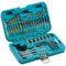 Makita P-90233 Bohrmaschine Zubehör-Set – Blau (75 Teile)
