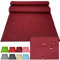 JEMIDI Outdoor Tischläufer 50x150cm Läufer Tischband wasserabweisend - Tischläufer Bordeaux