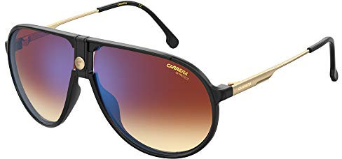 Carrera Herren 1034/S Sonnenbrille, Schwarz/Braun schattiert, 63