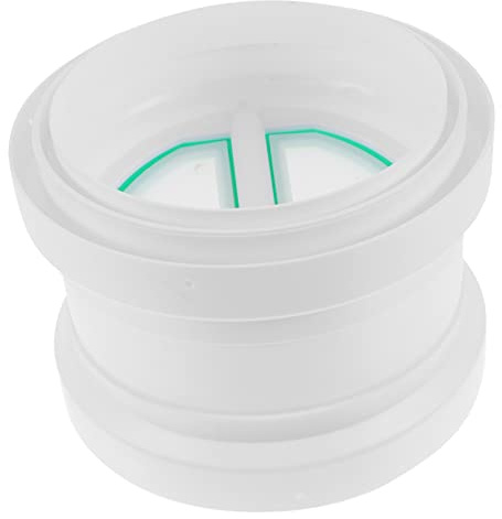 SOLUSTRE Pipe Check Valve for Ventilation System Industrial Pipe Fittings Air Vent Duct Connector