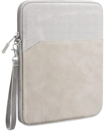 SOENS Étui Antichoc adapté for Kobo Libra Color 2024 7 /Clara Color 2024 6, Pochette for Tablette, EReader, Ebook, Pochette(Gray,Clara Colour 6 inch)