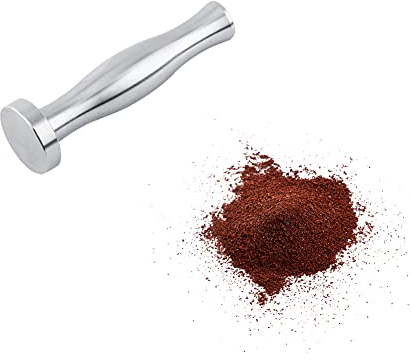 Café Tamper, Haofy Prensador para Cafe de 24 mm, Herramienta de Prensado de Polvo de Café de Acero Inoxidable para Máquina de Cápsulas para el Hogar Cafetería Restaurante