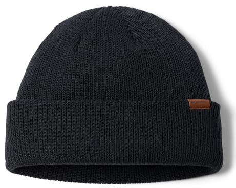 Columbia Unisex Portside Fisherman Beanie, Beanie, Black, One Size