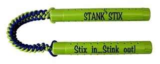 Glovestix StankStix Shoe Deodorizer Liquid Shoe Odor Eliminator, Formerly Called ShoeStix. Non-Toxic Odor Remover for Shoes, Boots, Smelly Gym Bags, Boxing, Lacrosse, Soccer & Hockey Gear, Green/Blue