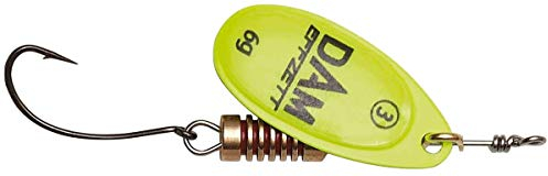 DAM Effzett Spinner mit Einfachhaken - Yellow 6,0 g