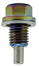 Magnetische Ölablassschraube,MoreChioce M12 x 1,5 Aluminiumlegierung Ölwannenwanne Ölwannenschraube Universelle Ölwannenablassmutter Ölschraube für Die Meisten Autos