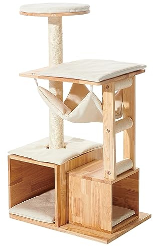 Nobby 63792-92 Kratzbaum LIGNO Cream 60 x 40 x 108 cm