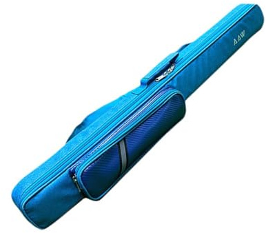 Dickly Billiards Pool Cue Case Snooker Cue Case Pool Cues Protector 1/2 Snooker Billiard Cue Case, Oxford, Lightweight Portable Carrying Bag Storage Pouch, for Billiards and Snooker Lovers