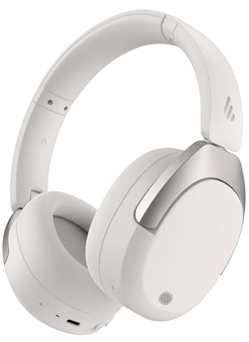 Edifier W830NB Auriculares Bluetooth Hi-RES Audio con Cancelación Activa de Ruido Ivory