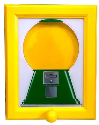 Picture Frame Sweet Dispenser For Kids, Cute Hanging Candy Dispenser, Creative Stand On Table Gumball Machine In Frame, Candy Dispense-r Fra-me, Decorative Snack Container For Party Kitchen