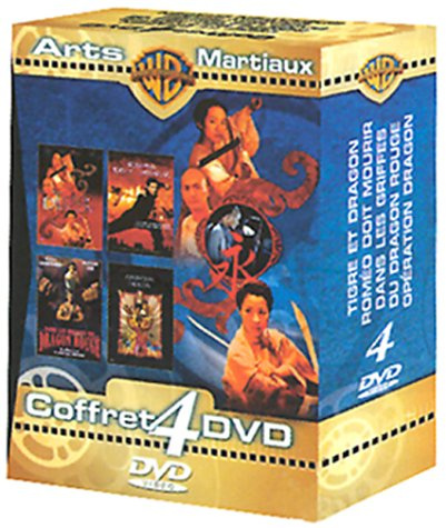 Coffret arts martiaux 4 DVD : Tigre & Dragon / Roméo doit mourir / Dans les griffes du dragon rouge / Opération dragon