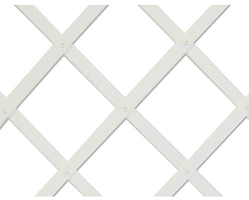 Nortene | Celosia Extensible Pvc Trelliflex 0.5x1.5 M Blanco | Decoración Exterior | Cerramientos | Perfecto Para Ambientes Modernos