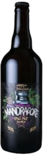 Vendée Mandragore cerveza artesanal Mélusine 4,8% - rubia Pale Ale 1 x 75cl.