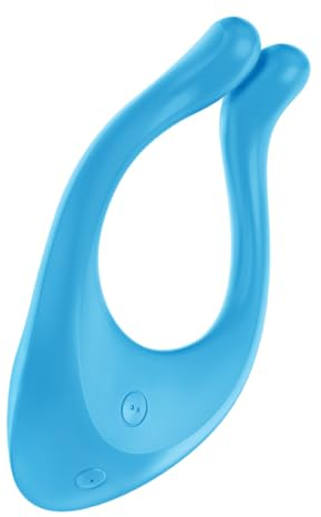 Satisfyer Partner Multifun 1 | Vibrator für Frauen, Männer und Paare | Paar-Stimulator mit 100 Vibrationskombinationen | Akku-Technik | Wasserdicht (IPX7) | Erotisches Sex-Spielzeug