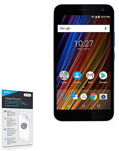 BoxWave Screen Protector Compatible with Cricket Wave - ClearTouch Crystal (2-Pack), HD Film Skin - Shields from Scratches