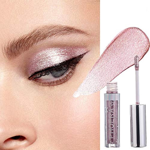 AQUAPURITY - PHOERA Magnificent Metals Waterproof Liquid Glitter & Glow Eyeshadow Palette Shimmer Long Lasting Cosmetic Metallic Eye Shadow Pigment Makeup (102 BABY ROSE)