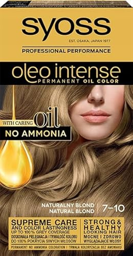 Syoss Oleo Intensives Haarfärbemittel Mit Dauerhafter Färbung Mit 7-10 Natürlichen Blonden Ölen