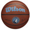 Wilson Basketball TEAM ALLIANCE, MINNESOTA TIMBERWOLVES, Indoor/Outdoor, Mischleder, Größe: 7