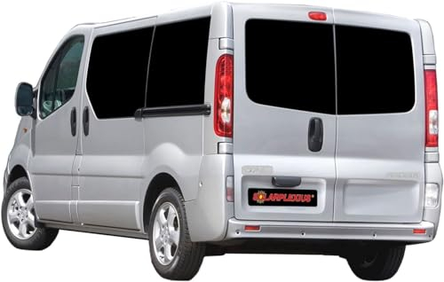 Solarplexius Auto-Sonnenschutz Scheiben-Tönung passgenau für Opel Vivaro B Lang L2 Bj. 2014-21 Komplettsatz Keine Folie