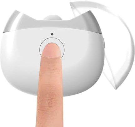 Coupe-ongles, kit de toilettage automatique, coupe-ongles électrique, dispositif moteur silencieux, accessoire de coupe de précision, article d'hygiène familiale, poignée ergonomique pour soins des