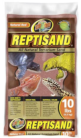 Zoo Med ReptiSand, Natural Red, 10 Pounds