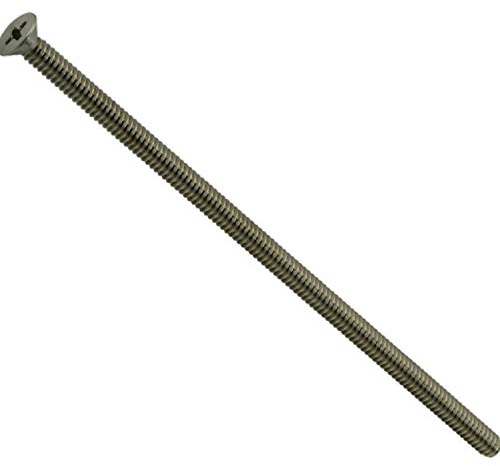 Hard-to-Find Fastener 014973479312 Phillips Flat Machine Screws, 10-24 x 5, Piece-6