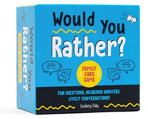 Would You Rather? Family Card Game: Fun Questions, Hilarious Answers, Lively Conversations!