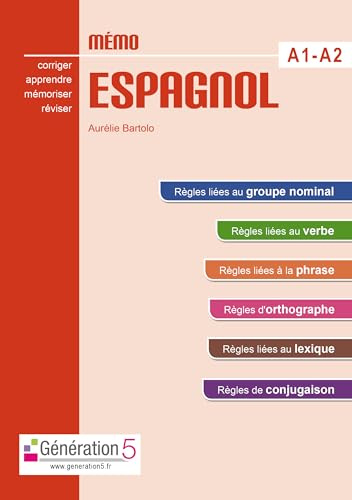 Mémo espagnol A1-A2 (collège)