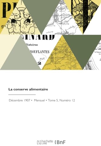 La conserve alimentaire